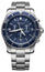 Victorinox Swiss Army Maverick Chronograph Stainless Steel Blue Dial Date Quartz Mens Watch 241689 - WAB - Shipping Dept.