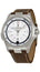 Victorinox Swiss Army Night Vision Steel Brown Leather 241570 Mens Watch Date LED Flashlight - WAB - Shipping Dept.