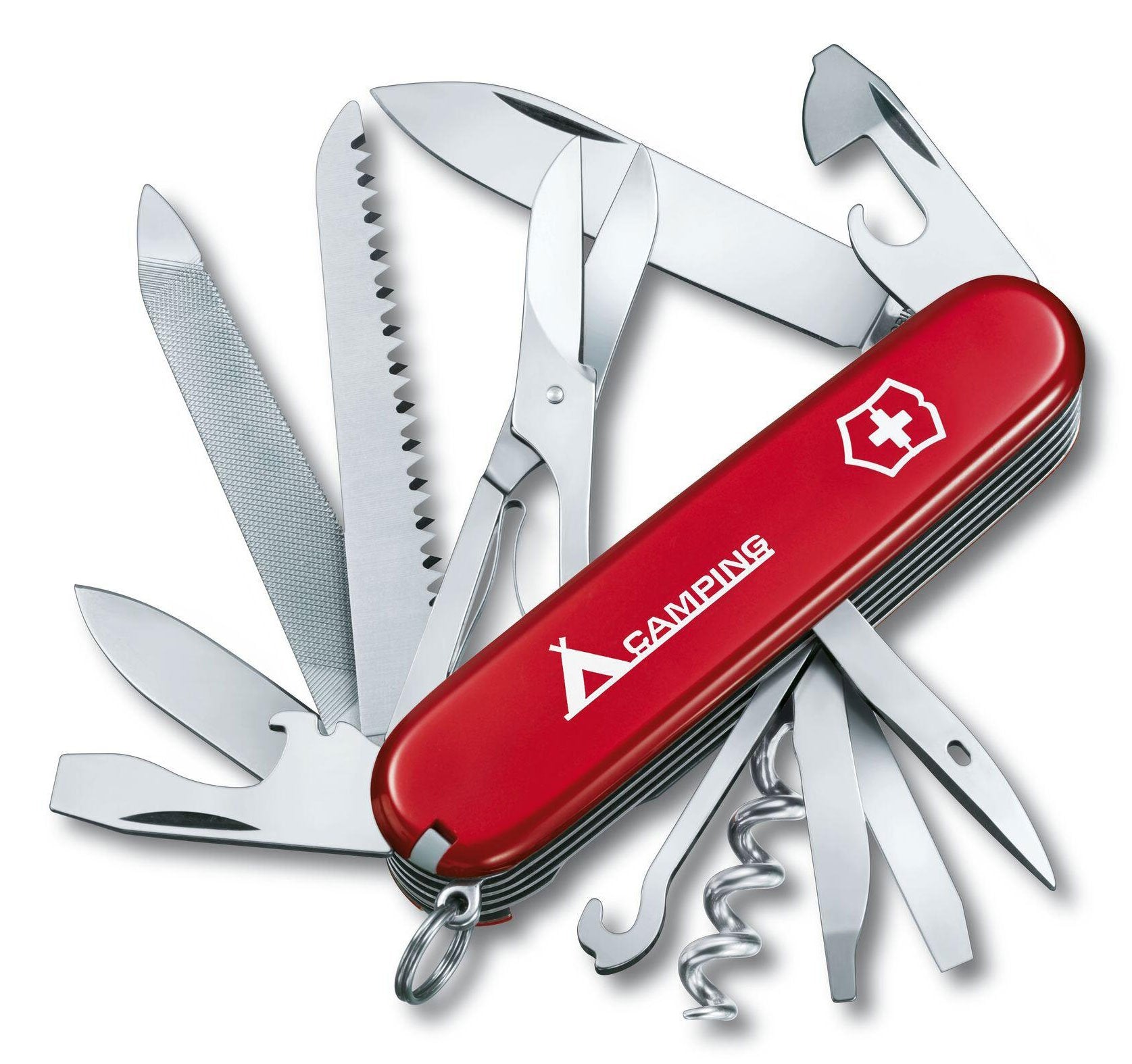 Victorinox Swiss Army Ranger Red Medium Pocket Knife with 21 Functions 1.3763.71 - WAB - Shipping Dept.