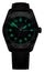 Victorinox Swiss Army Stainless Steel Black Dial Black Leather Strap Day/Date Quartz Mens Watch 242041 - Watches & Beyond