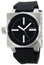 Welder by U-Boat K26 Interchangeable Black Rubber/Leather Straps Black Dial Steel Mens Sport Watch K26-5000 - Watches & Beyond