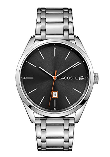update alt-text with template Misc.-Lacoste-2010959-40 - 45 mm, black, date, gray, Lacoste, mens, menswatches, quartz, round, San Diego, stainless steel band, stainless steel case, watches-Watches & Beyond