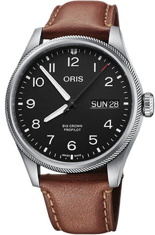 update alt-text with template Watches - Mens-Oris-752 7760 4164-LS-40 - 45 mm, Big Crown ProPilot, black, date, day, leather, mens, menswatches, new arrivals, Oris, round, rpSKU_752 7760 4065-FS, rpSKU_752 7760 4065-LS-Black, rpSKU_752 7760 4065-LS-Brown, rpSKU_752 7760 4065-MB, rpSKU_752 7760 4164-FS, stainless steel case, swiss automatic, watches-Watches & Beyond