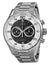 update alt-text with template Watches - Mens-Tag Heuer-CAR2B11.BA0799-40 - 45 mm, Carrera, chronograph, date, flyback, gray, mens, menswatches, round, seconds sub-dial, stainless steel band, stainless steel case, swiss automatic, TAG Heuer, watches, white-Watches & Beyond