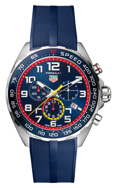 update alt-text with template Watches - Mens-Tag Heuer-CAZ101AL.FT8052-40 - 45 mm, blue, chronograph, date, divers, Formula 1, mens, menswatches, new arrivals, round, rpSKU_CAZ1011.BA0842, rpSKU_CAZ101AB.BA0842, rpSKU_CAZ101AJ.FC6487, rpSKU_CAZ101E.BA0842, rpSKU_CAZ101N.FC8243, rubber, seconds sub-dial, special / limited edition, stainless steel case, swiss quartz, tachymeter, TAG Heuer, watches-Watches & Beyond