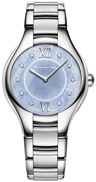 update alt-text with template Watches - Womens-Raymond Weil-5132-ST-00955-30 - 35 mm, blue, diamonds / gems, mother-of-pearl, new arrivals, Noemia, Raymond Weil, round, rpSKU_5132-ST-00985, rpSKU_5132-ST-00986, rpSKU_5132-ST-50081, rpSKU_5132-STS-00985, rpSKU_5132-STS-00986, stainless steel band, stainless steel case, swiss quartz, watches, womens, womenswatches-Watches & Beyond