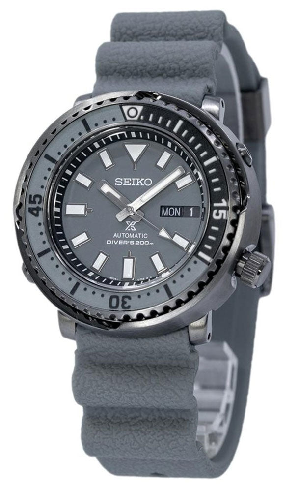 update alt-text with template Watches - Mens-Seiko-SRPE31K1-40 - 45 mm, automatic, black PVD case, date, day, divers, gray, mens, menswatches, new arrivals, Prospex, round, rpSKU_SNE586P1, rpSKU_SRPF81K1, rpSKU_SRPF83K1, rpSKU_SRPG57K1, rpSKU_SRPH11K1, Seiko, silicone band, uni-directional rotating bezel, watches-Watches & Beyond