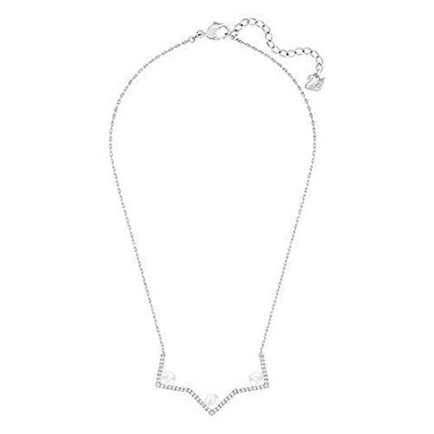 Misc.-Swarovski-5213362-clear, crystals, Mother's Day, necklace, necklaces, silver-tone, stainless steel, Swarovski crystals, Swarovski Jewelry, womens-Watches & Beyond