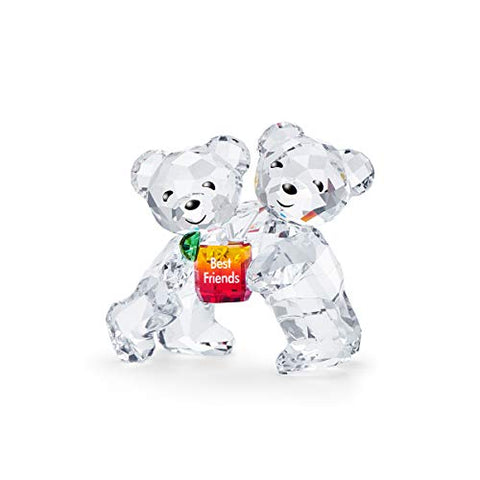 Swarovski - Figurines-Swarovski-5491971-bear, clear, Kris Bear, Mother's Day, multicolor, ornaments, Swarovski Ornaments-Watches & Beyond