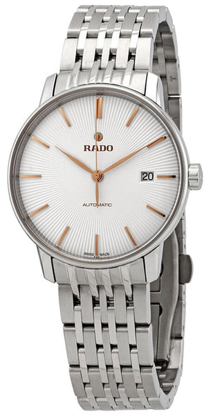 update alt-text with template Watches - Mens-Rado-R22860024-35 - 40 mm, Coupole Classic, date, mens, menswatches, new arrivals, Rado, round, rpSKU_R22861165, rpSKU_R22862024, rpSKU_R22862043, rpSKU_R22880205, rpSKU_R30954123, silver-tone, stainless steel band, stainless steel case, swiss automatic, watches, white-Watches & Beyond
