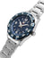 Watches - Mens-Seiko-SRPB85K1-40 - 45 mm, 5 Sports, automatic, blue, date, mens, menswatches, round, Seiko, stainless steel band, stainless steel case, uni-directional rotating bezel, watches-Watches & Beyond