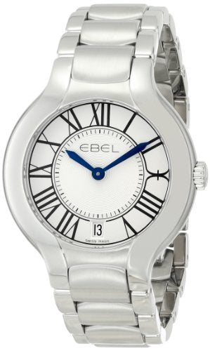update alt-text with template Watches - Womens-Ebel-1216070-35 - 40 mm, Beluga, date, Ebel, round, silver-tone, stainless steel band, stainless steel case, swiss quartz, watches, womens, womenswatches-Watches & Beyond