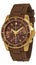 Watches - Mens-Victorinox Swiss Army-241692-12-hour display, 40 - 45 mm, brown, chronograph, date, mens, menswatches, round, rubber, seconds sub-dial, swiss quartz, uni-directional rotating bezel, Victorinox Swiss Army, watches, yellow gold plated-Watches & Beyond
