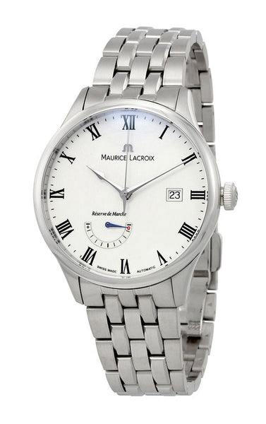 Watches - Mens-Maurice Lacroix-MP6807-SS002-112-1-35 - 40 mm, 40 - 45 mm, Masterpiece, Maurice Lacroix, mens, menswatches, new arrivals, power reserve indicator, round, stainless steel band, stainless steel case, swiss automatic, watches, white-Watches & Beyond