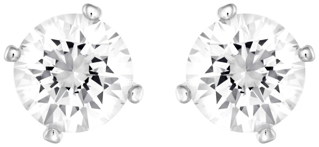 Amazon.com: Swarovski Crystal Emerald Angelic Rhodium Plated Earrings:  Clothing, Shoes & Jewelry