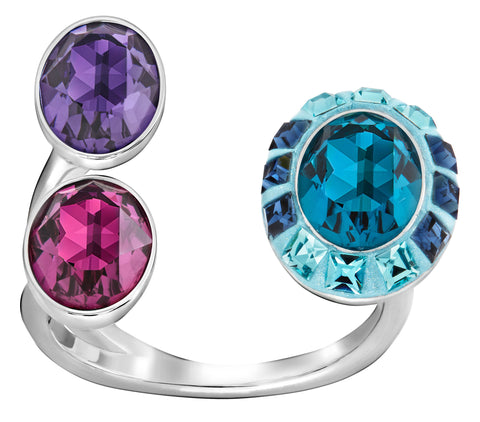 update alt-text with template Jewelry - Ring-Swarovski-5221522-9 / 60, blue, crystals, Eminence Medium, pink, purple, ring, rings, rpSKU_5111320, rpSKU_5139721, rpSKU_5221597, rpSKU_5221599, rpSKU_5221602, silver-tone, stainless steel, Swarovski crystals, Swarovski Jewelry, womens-Watches & Beyond