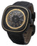 update alt-text with template Watches - Mens-SEVENFRIDAY-T2/06-45 - 50 mm, automatic, black, black PVD case, leather, mens, menswatches, new arrivals, rpSKU_P2C/01, rpSKU_T1/08, rpSKU_T1/09, rpSKU_T2/03, rpSKU_T3/03, SevenFriday, skeleton, square, T-Series, watches-Watches & Beyond