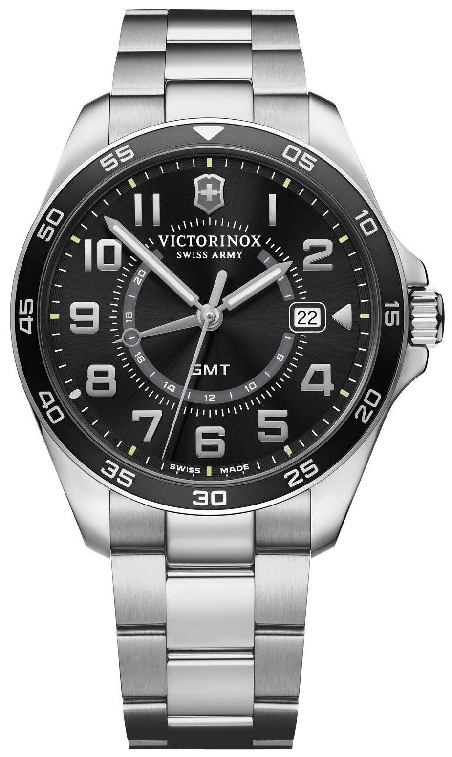 update alt-text with template Watches - Mens-Victorinox Swiss Army-241930-40 - 45 mm, black, date, FieldForce, GMT, mens, menswatches, new arrivals, round, rpSKU_241695, rpSKU_241798, rpSKU_241899, rpSKU_241931, rpSKU_FC-252DGS5B6B, stainless steel band, stainless steel case, swiss quartz, Victorinox Swiss Army, watches-Watches & Beyond