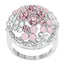 Misc.-Swarovski-5139717-clear, crystals, Mother's Day, pink, ring, rings, silver-tone, stainless steel, Swarovski crystals, Swarovski Jewelry, womens-Watches & Beyond