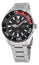 Watches - Mens-Seiko-SRPC57K1-40 - 45 mm, 45 - 50 mm, 5 Sports, automatic, black, date, day, mens, menswatches, new arrivals, round, Seiko, stainless steel band, stainless steel case, uni-directional rotating bezel, watches-Watches & Beyond