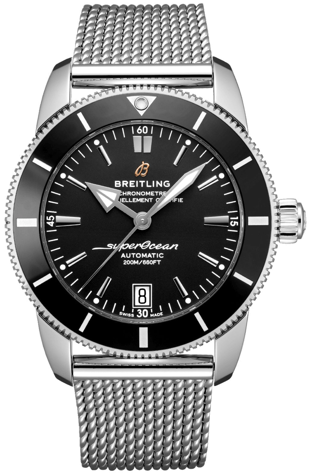 update alt-text with template Watches - Mens-Breitling-AB2010121B1A1-40 - 45 mm, black, Breitling, compass, COSC, date, divers, mens, menswatches, new arrivals, round, special / limited edition, stainless steel band, stainless steel case, Superocean Heritage, swiss automatic, uni-directional rotating bezel, watches-Watches & Beyond