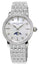 Watches - Womens-Frederique Constant-FC-206MPWD1SD6B-25 - 30 mm, 30 - 35 mm, diamonds / gems, Frederique Constant, moonphase, mother-of-pearl, new arrivals, round, Slimline, stainless steel band, stainless steel case, swiss quartz, watches, white, womens, womenswatches-Watches & Beyond