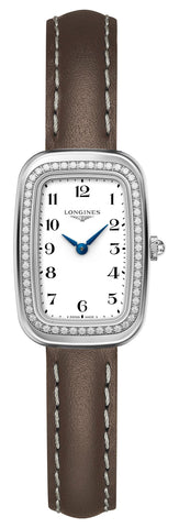 update alt-text with template Watches - Womens-Longines-L61400132-20 - 25 mm, diamonds / gems, Equestrian, leather, Longines, new arrivals, rectangle, rpSKU_L52585877, rpSKU_L61404576, rpSKU_L61404876, rpSKU_L61414776, rpSKU_L61424876, stainless steel case, swiss quartz, watches, white, womens, womenswatches-Watches & Beyond