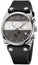 Watches - Mens-Calvin Klein-K4B371B3-40 - 45 mm, 45 - 50 mm, Calvin Klein, chronograph, date, Eager, gray, leather, mens, menswatches, nylon, seconds sub-dial, silver-tone, stainless steel case, swiss quartz, watches-Watches & Beyond
