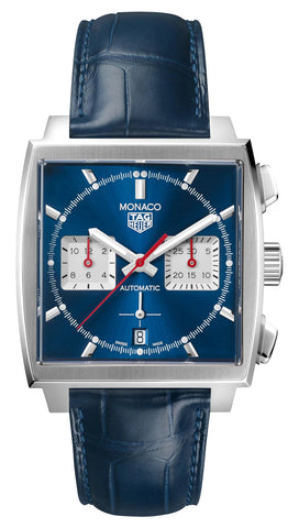 update alt-text with template Watches - Mens-Tag Heuer-CBL2111.FC6453-35 - 40 mm, blue, chronograph, date, leather, mens, menswatches, Monaco, new arrivals, product_ContactUs, rpSKU_CBL2111.BA0644, rpSKU_CBL2113.FC6177, rpSKU_CBN2012.FC6483, rpSKU_CBN2013.FC6483, rpSKU_R28886182, seconds sub-dial, square, stainless steel case, swiss automatic, TAG Heuer, watches-Watches & Beyond