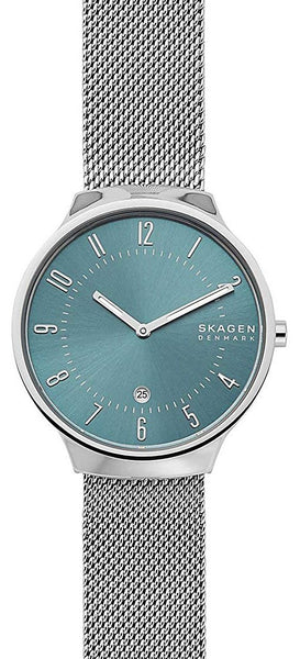 Watches - Mens-Skagen-SKW6521-35 - 40 mm, blue, date, Grenen, mens, menswatches, new arrivals, quartz, round, Skagen, stainless steel band, stainless steel case, watches-Watches & Beyond