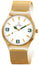 Watches - Mens-ToyWatch-MH10GD-35 - 40 mm, 40 - 45 mm, mens, menswatches, Mesh, quartz, round, stainless steel mesh, ToyWatch, watches, white, yellow gold plated, yellow gold plated band-Watches & Beyond