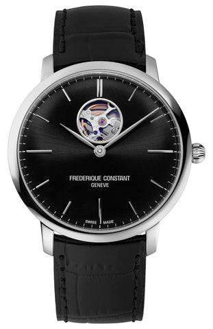 update alt-text with template Watches - Mens-Frederique Constant-FC-312B4S6-35 - 40 mm, 40 - 45 mm, black, Frederique Constant, leather, mens, menswatches, new arrivals, open heart, round, rpSKU_FC-310MV5B4, rpSKU_FC-312B4S4, rpSKU_FC-312G4S4, rpSKU_FC-312N4S6, rpSKU_FC-312S4S6, Slimline, stainless steel case, swiss automatic, watches-Watches & Beyond