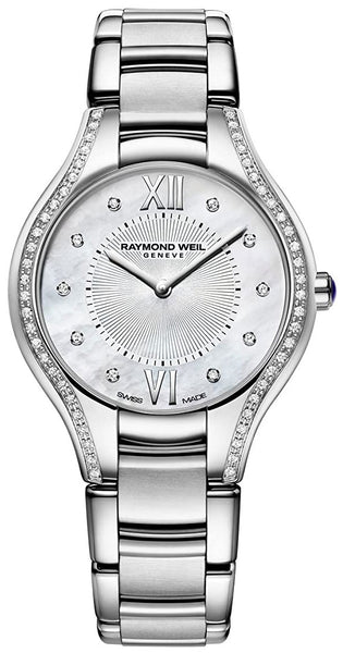 update alt-text with template Watches - Womens-Raymond Weil-5132-STS-00985-30 - 35 mm, diamonds / gems, mother-of-pearl, new arrivals, Noemia, Raymond Weil, round, rpSKU_5132-ST-00955, rpSKU_5132-ST-00985, rpSKU_5132-ST-00986, rpSKU_5132-ST-50081, rpSKU_5132-STS-00986, stainless steel band, stainless steel case, swiss quartz, watches, white, womens, womenswatches-Watches & Beyond