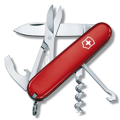 Victorinox Knife-Victorinox Swiss Army-1.3405-Compact, new arrivals, pocket knives, red, unisex, Victorinox Swiss Army-Watches & Beyond