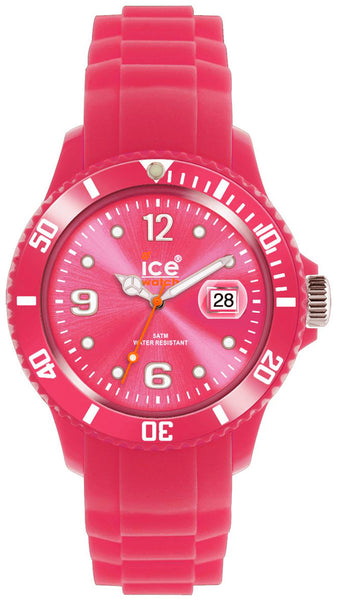 Watches - Mens-Ice-Watch-SW.HP.B.S.11-45 - 50 mm, date, ICE Winter, Ice-Watch, mens, menswatches, new arrivals, pink, polyamide case, quartz, round, silicone band, uni-directional rotating bezel, watches-Watches & Beyond