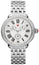 Watches - Womens-Michele-MWW21A000001-35 - 40 mm, chronograph, date, day, diamonds / gems, Michele, new arrivals, round, Serein, silver-tone, stainless steel band, stainless steel case, swiss quartz, watches, womens, womenswatches-Watches & Beyond