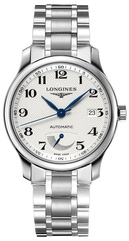 update alt-text with template Watches - Mens-Longines-L27084786-35 - 40 mm, date, Longines, Master Collection, mens, menswatches, new arrivals, power reserve indicator, ship_2-3, silver-tone, stainless steel band, stainless steel case, swiss automatic, watches-Watches & Beyond
