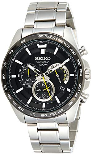 Watches - Mens-Seiko-SSB303P1-24-hour display, 40 - 45 mm, black, chronograph, date, mens, menswatches, quartz, round, seconds sub-dial, Seiko, stainless steel band, stainless steel case, tachymeter, watches-Watches & Beyond