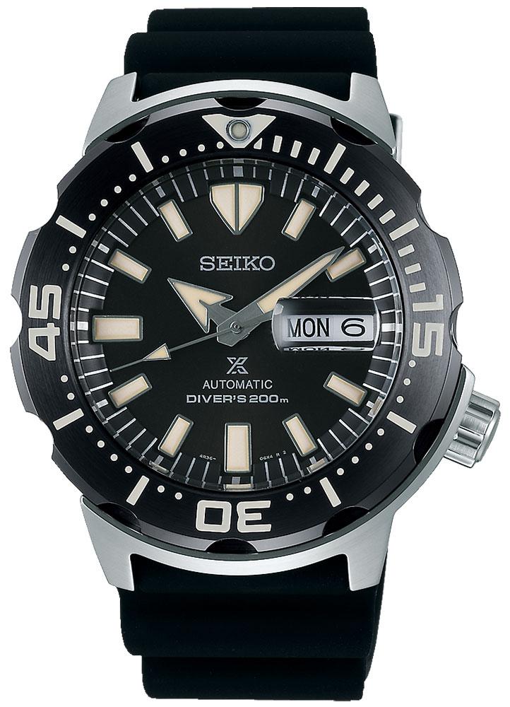 Watches - Mens-Seiko-SRPD27K1-40 - 45 mm, automatic, black, date, day, divers, mens, menswatches, Prospex, round, Seiko, silicone band, stainless steel case, uni-directional rotating bezel, watches-Watches & Beyond