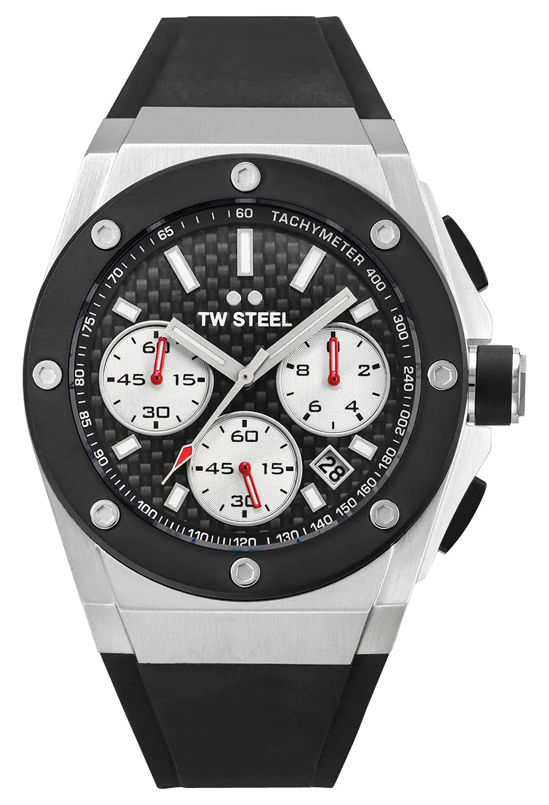 update alt-text with template Watches - Mens-TW Steel-CE4019-40 - 45 mm, black, CEO Tech, chronograph, date, mens, menswatches, new arrivals, quartz, round, rpSKU_CE4020, rpSKU_TS3, rpSKU_TS4, rpSKU_TS5, rpSKU_TW937, seconds sub-dial, silicone band, stainless steel case, tachymeter, TW Steel, watches-Watches & Beyond