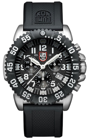 update alt-text with template Watches - Mens-Luminox-XS.3181.F-40 - 45 mm, black, chronograph, date, divers, glow in the dark, Luminox, mens, menswatches, Navy SEAL, new arrivals, round, rpSKU_XS.3051.GO.NSF, rpSKU_XS.3503.NSF, rpSKU_XS.3507.WO, rpSKU_XS.3508.GOLD, rpSKU_XS.3581, rubber, stainless steel case, swiss quartz, uni-directional rotating bezel, watches-Watches & Beyond